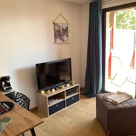Studio, Parking Couvert Privatif, Terrasse Apartamento *